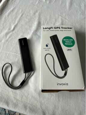 Invoxia LongFi GPS Tracker – Works with Helium Network – Anti-Theft Trailer